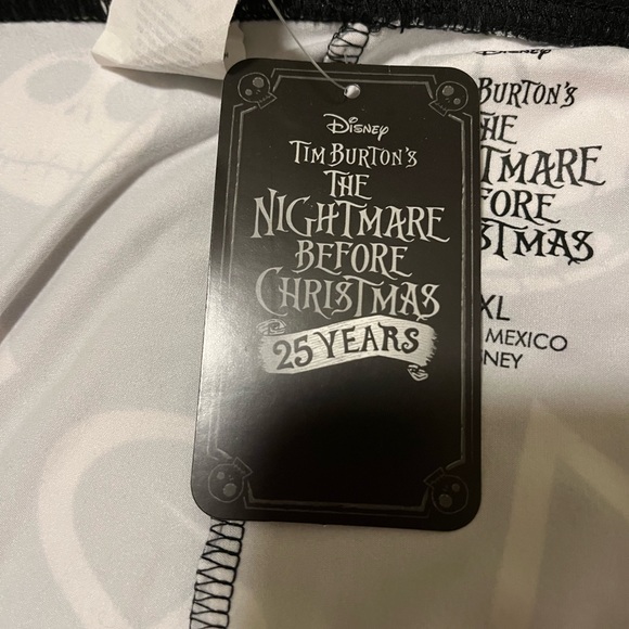 NWT Disney Nightmare before Christmas jack Skellington leggings - Picture 4 of 8